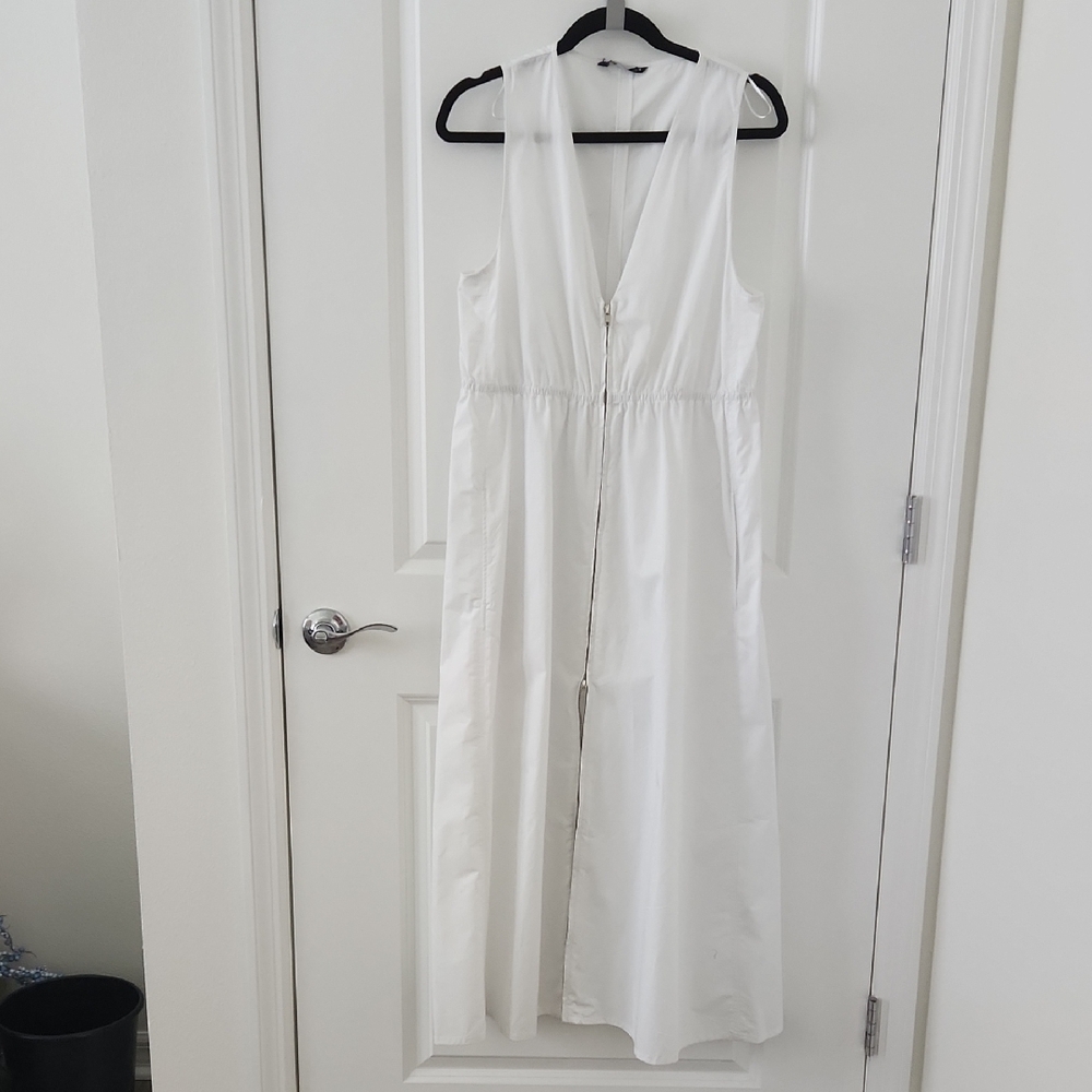 Zara Classic White Dress